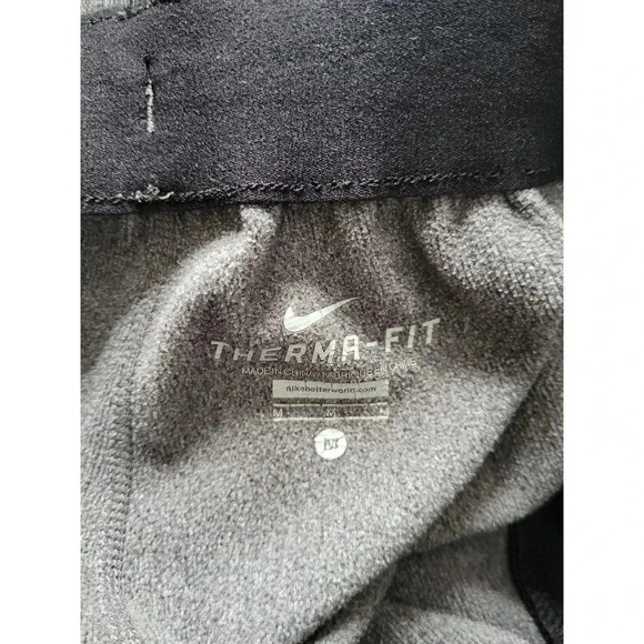 Nike Men's Gray Zip Bottom Pant Medium 1C - Picture 6 of 6